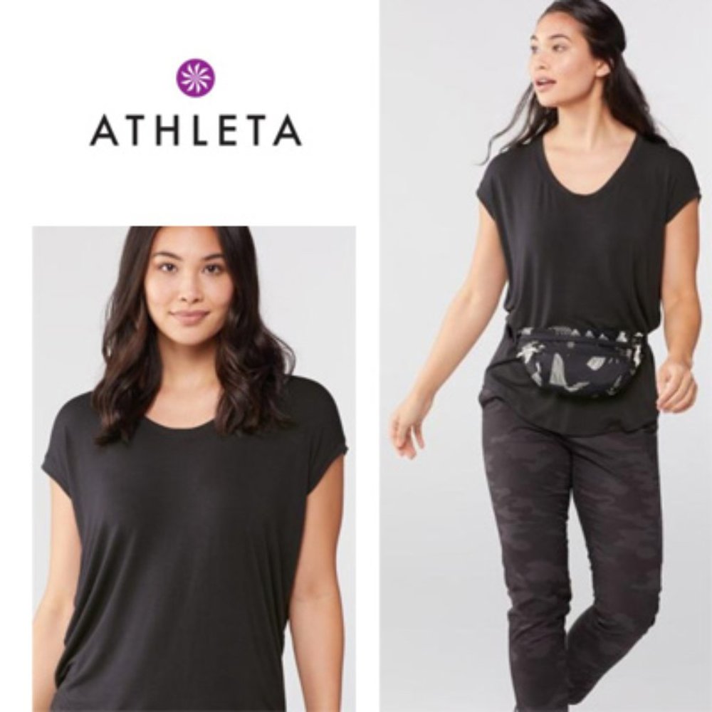 Athleta Essential Short Sleeve Tee Shirt
